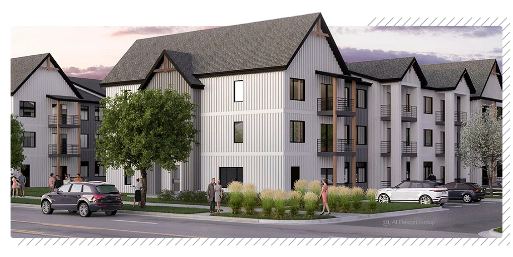 Residential apartment complex investment