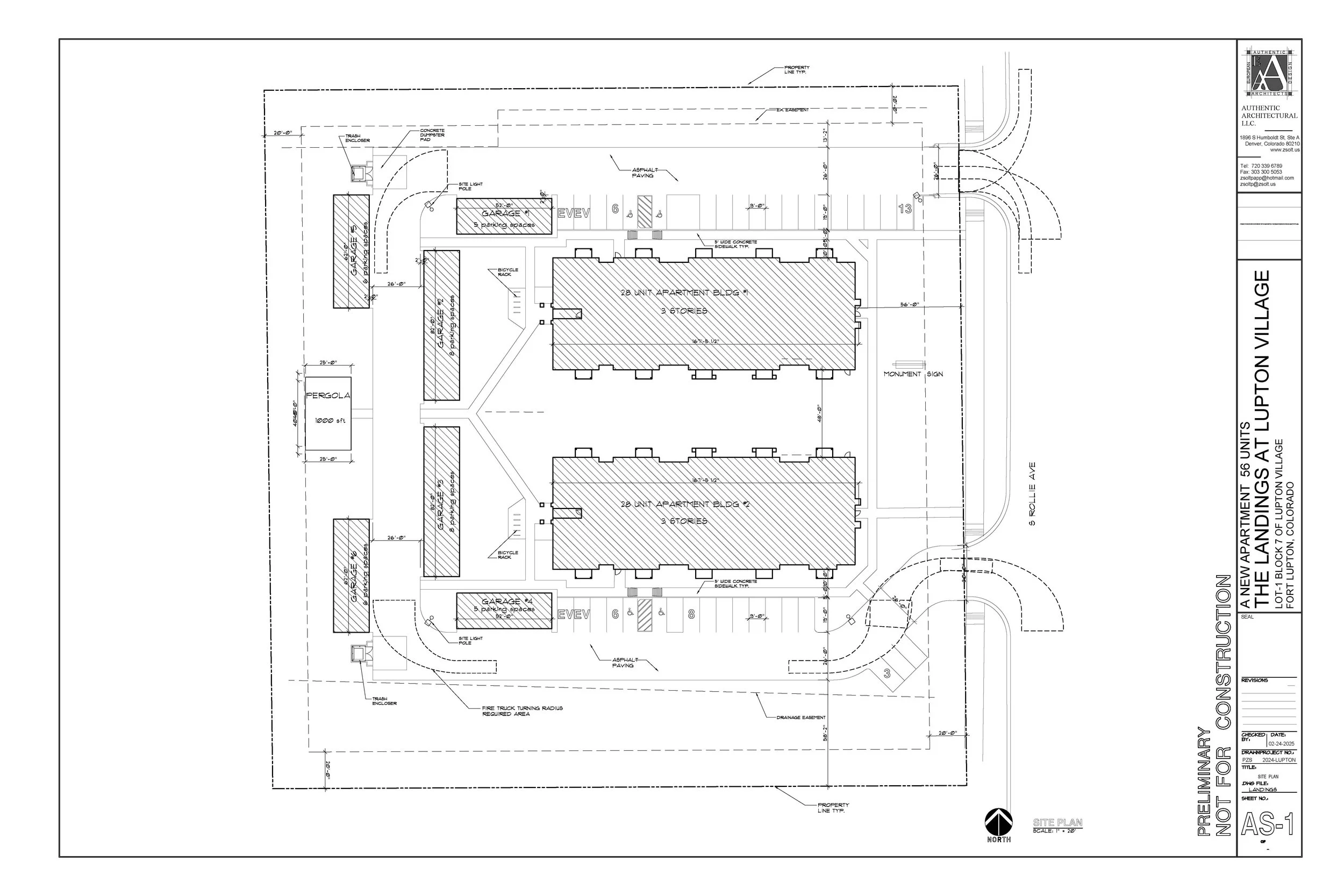 The Landings sitemap