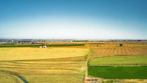 Aerial view of the Trapper's Point property along the Colorado Front Range